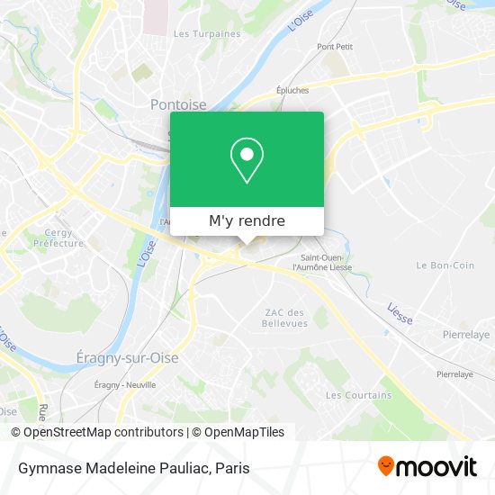 Gymnase Madeleine Pauliac plan
