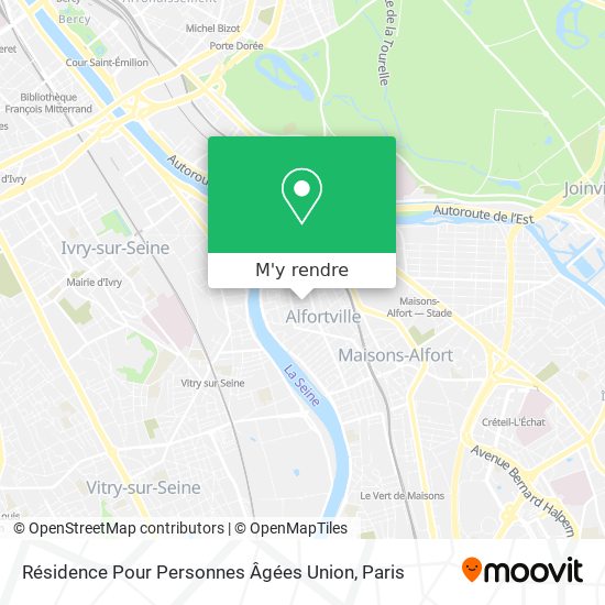 Résidence Pour Personnes Âgées Union plan