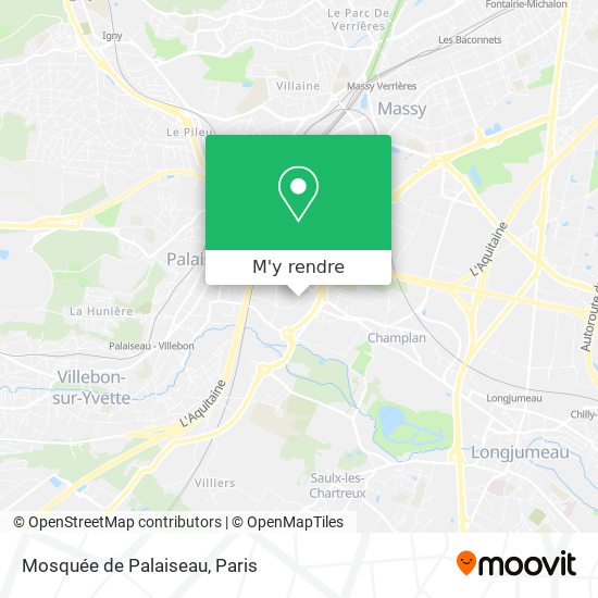 Mosquée de Palaiseau plan