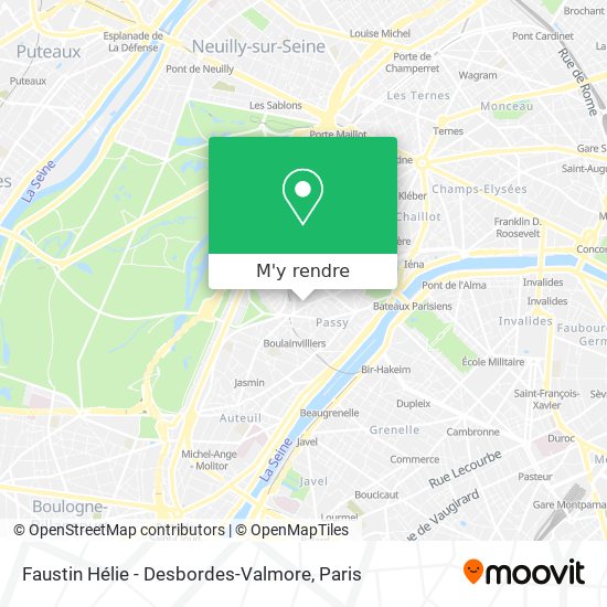 Faustin Hélie - Desbordes-Valmore plan