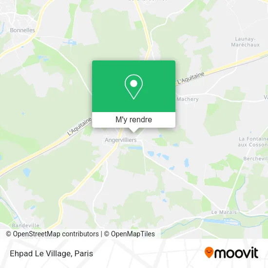 Ehpad Le Village plan