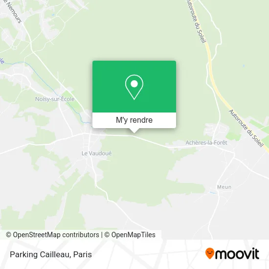Parking Cailleau plan