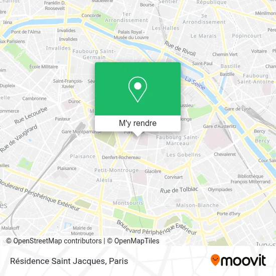 Résidence Saint Jacques plan