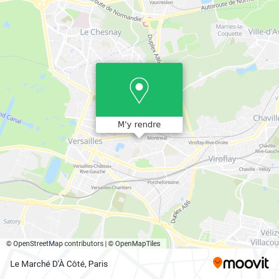 Le Marché D'À Côté plan