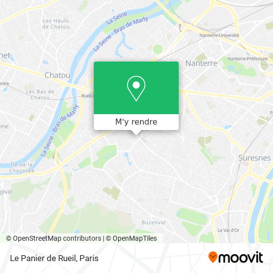 Le Panier de Rueil plan