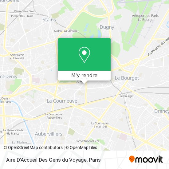 Aire D’Accueil Des Gens du Voyage plan