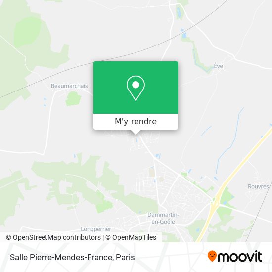 Salle Pierre-Mendes-France plan