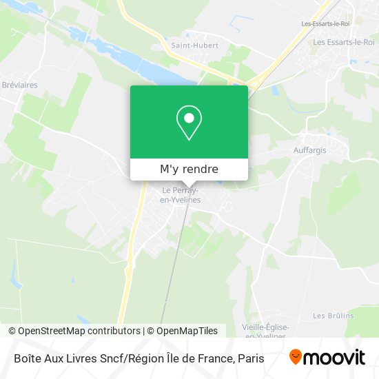 Boîte Aux Livres Sncf / Région Île de France plan