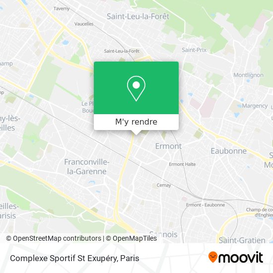 Complexe Sportif St Exupéry plan