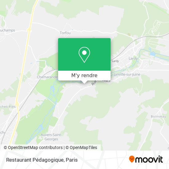 Restaurant Pédagogique plan