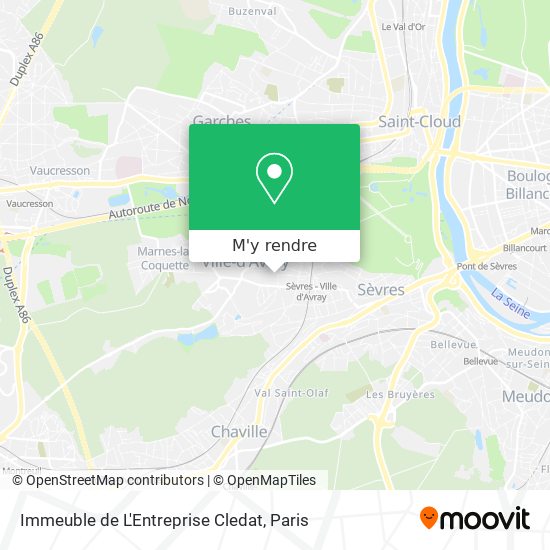 Immeuble de L'Entreprise Cledat plan