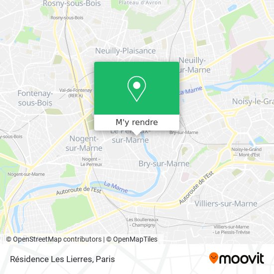 Résidence Les Lierres plan