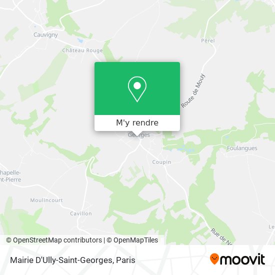 Mairie D'Ully-Saint-Georges plan