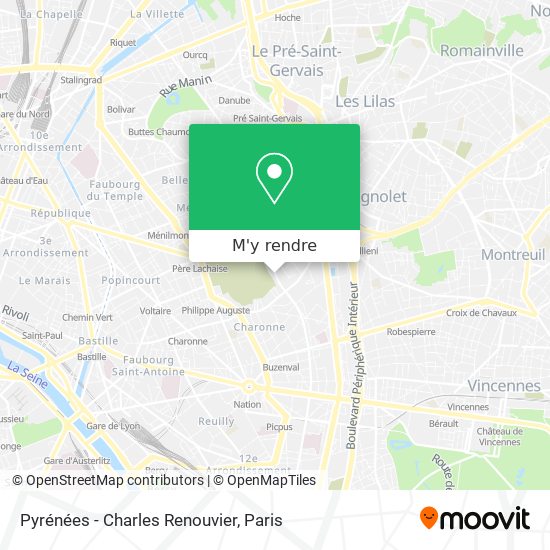 Pyrénées - Charles Renouvier plan