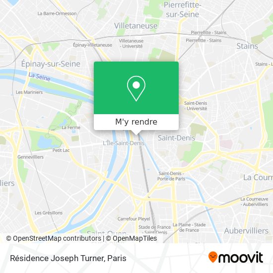 Résidence Joseph Turner plan