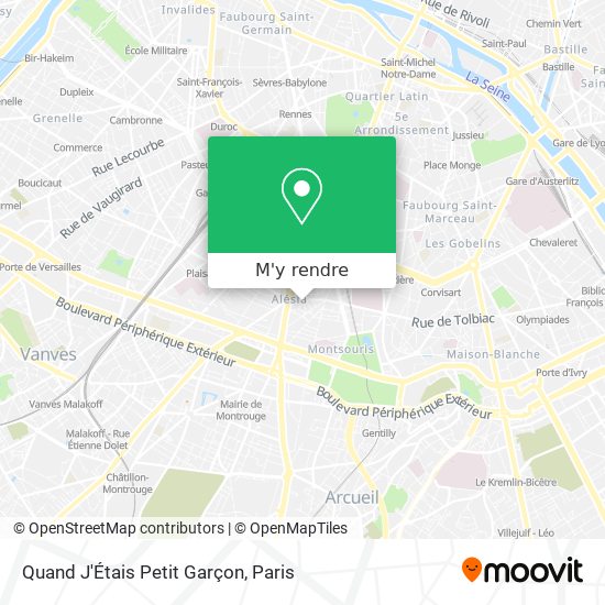 Quand J'Étais Petit Garçon plan
