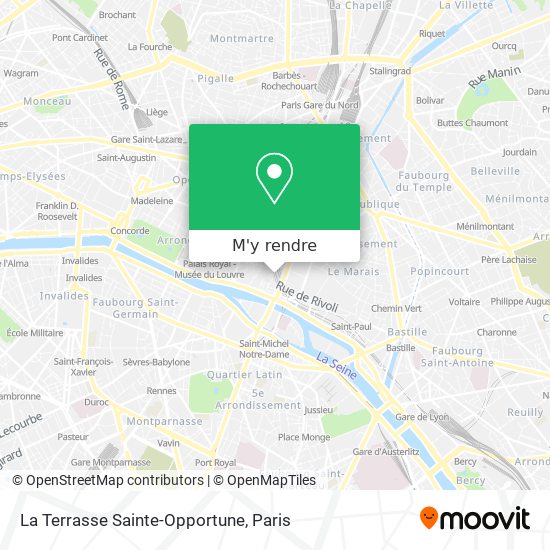 La Terrasse Sainte-Opportune plan