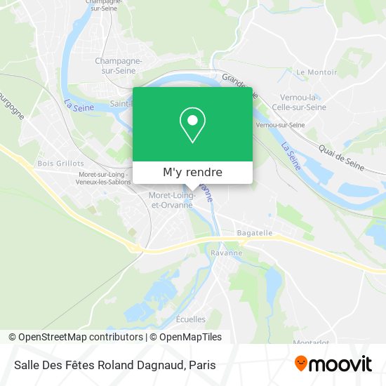 Salle Des Fêtes Roland Dagnaud plan