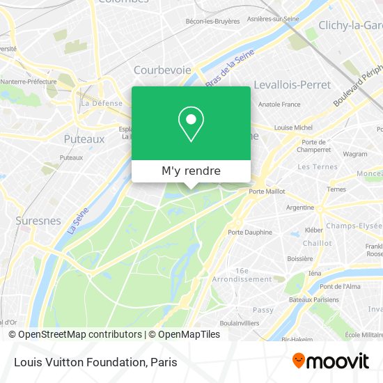 Louis Vuitton Foundation plan