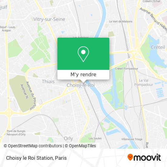 Choisy le Roi Station plan