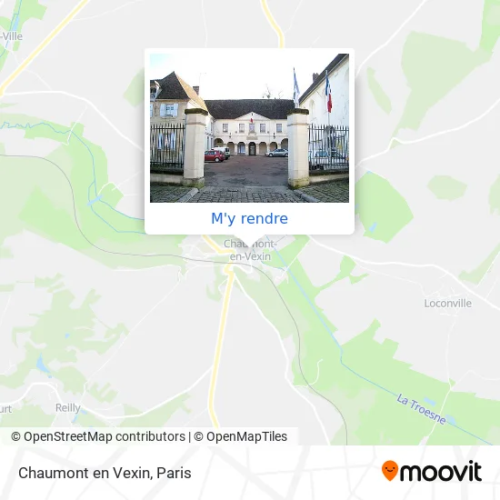 Chaumont en Vexin plan