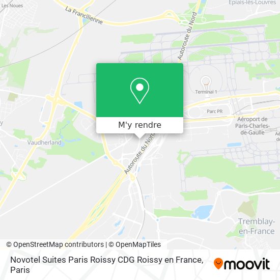 Novotel Suites Paris Roissy CDG Roissy en France plan