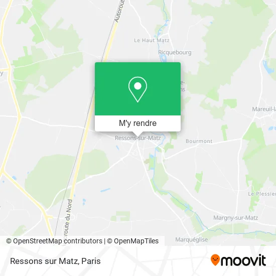 Ressons sur Matz plan