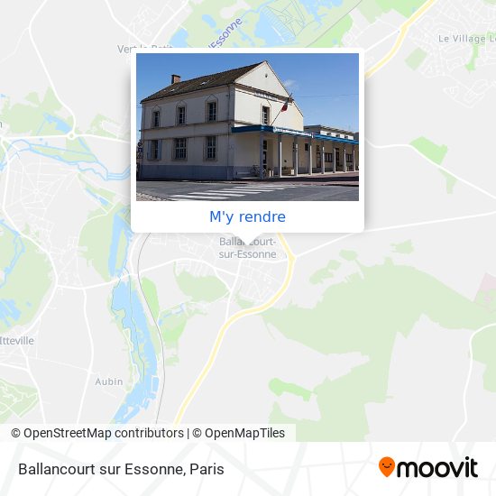 Ballancourt sur Essonne plan