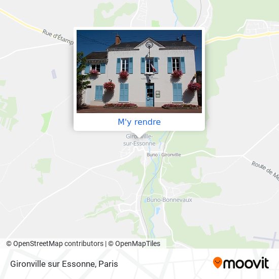 Gironville sur Essonne plan