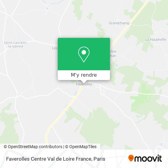 Faverolles Centre Val de Loire France plan