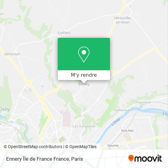 Ennery Île de France France plan