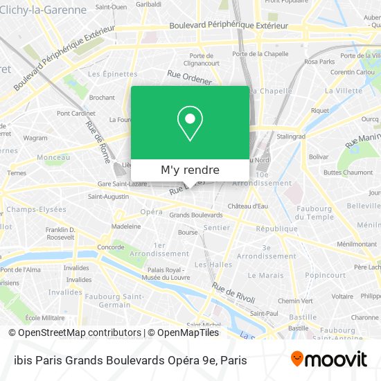 ibis Paris Grands Boulevards Opéra 9e plan