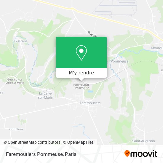 Faremoutiers Pommeuse plan