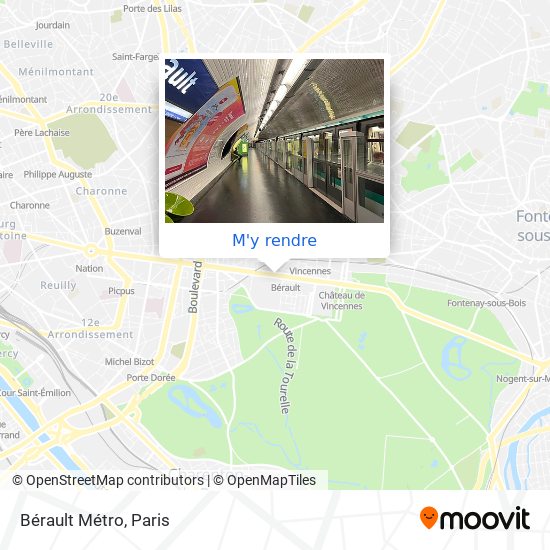Bérault Métro plan