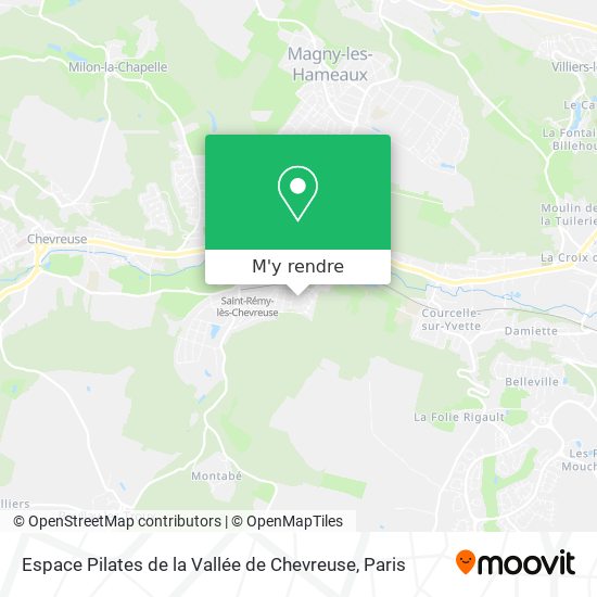 Espace Pilates de la Vallée de Chevreuse plan