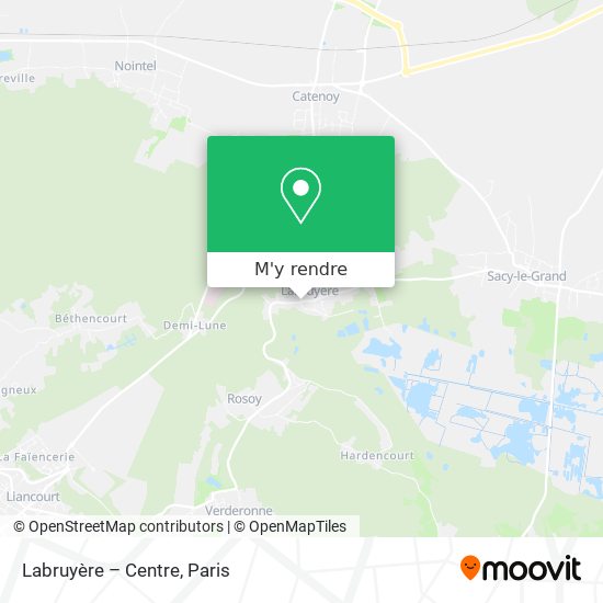 Labruyère – Centre plan