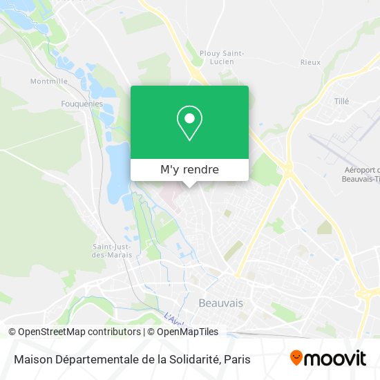 Maison Départementale de la Solidarité plan