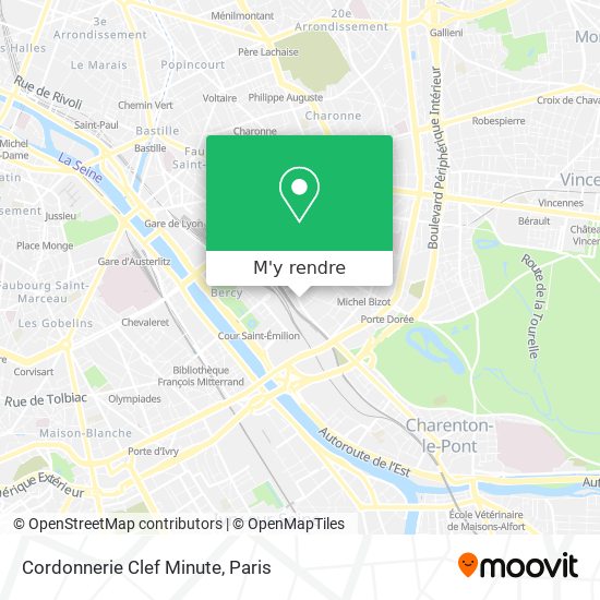 Cordonnerie Clef Minute plan