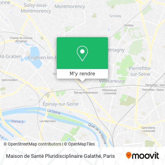 Maison de Santé Pluridisciplinaire Galathé plan