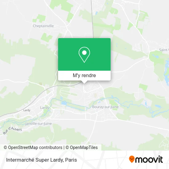 Intermarché Super Lardy plan