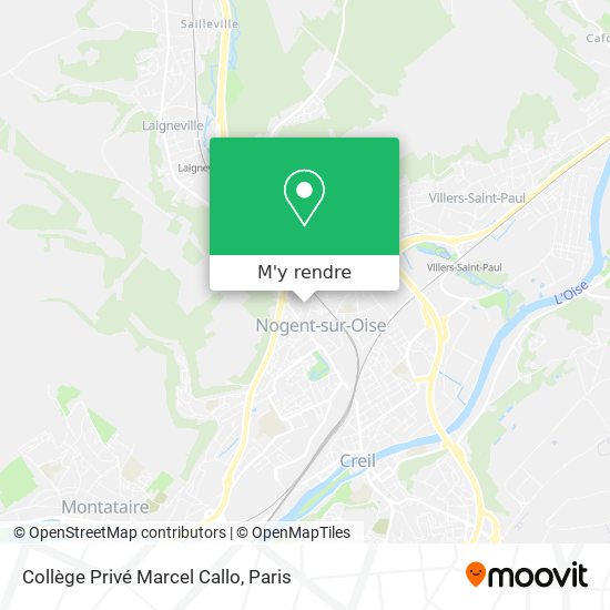 Collège Privé Marcel Callo plan