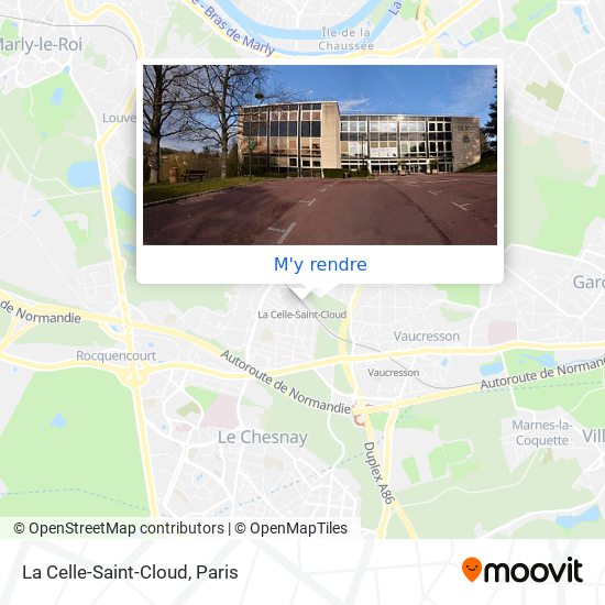 La Celle-Saint-Cloud plan