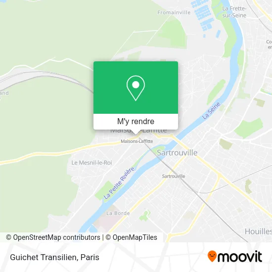 Guichet Transilien plan