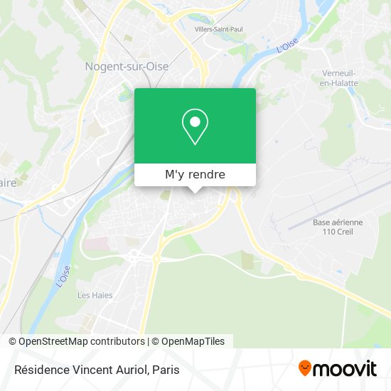 Résidence Vincent Auriol plan