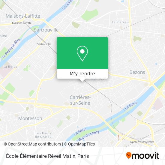 École Élémentaire Réveil Matin plan