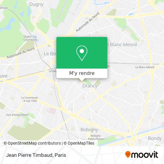 Jean Pierre Timbaud plan