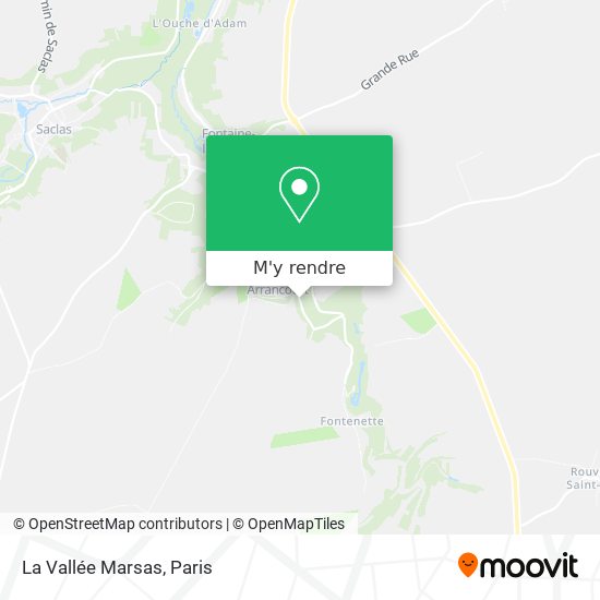 La Vallée Marsas plan