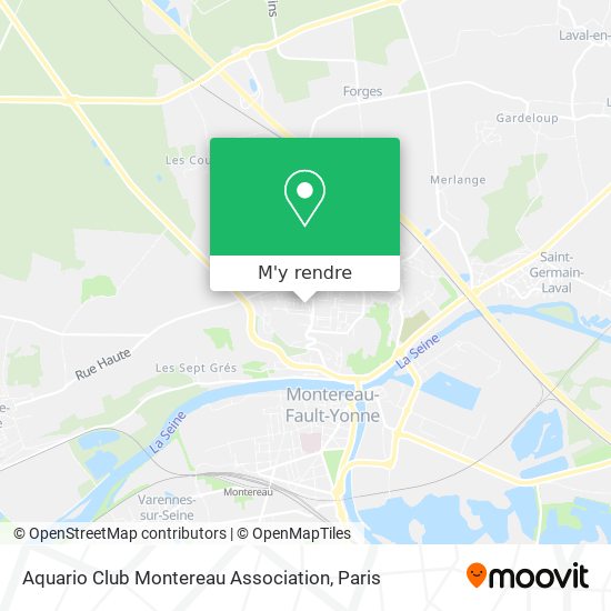 Aquario Club Montereau Association plan
