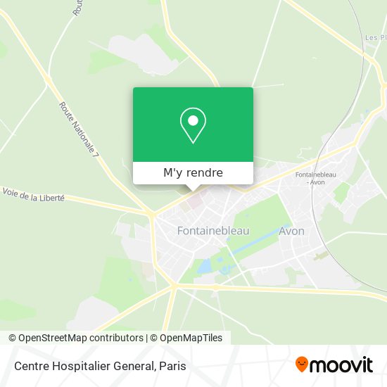 Centre Hospitalier General plan