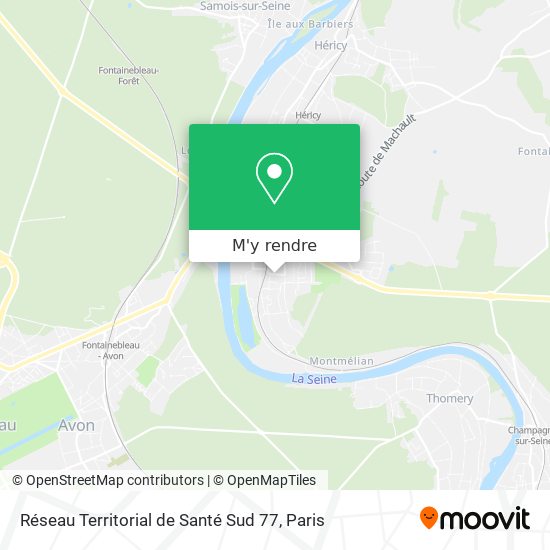 Réseau Territorial de Santé Sud 77 plan